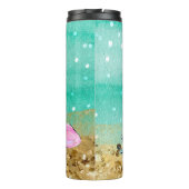 *~*マーメイド・お洒落グリッター・ウミガメの貝殻 タンブラー (裏面)