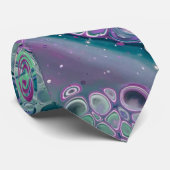 マーメイド・アクリルクール注カラフル抽象芸術 ネクタイ (ロール)