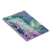 マーメイド・アクリルクール注カラフル抽象芸術 ノートブック (右側)