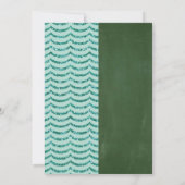 マーメイド&アメリカンフットボールボーイガール誕生日 招待状 (裏面)