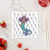 マーメイド·イオレ スタンダードカクテルナプキン (インサイチュ)