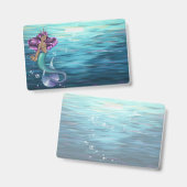 マーメイド·イオレ バッジ (正面＆裏面)