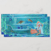 マーメイド・カリプソ・アートby Renee Lavoie (正面/裏面)
