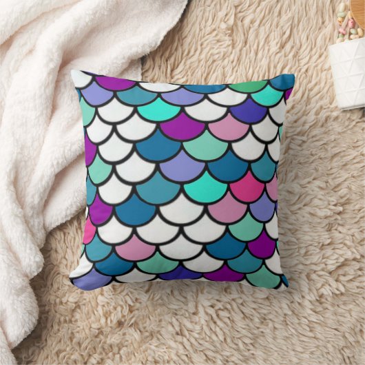 "マーメイド" クッション (ブランケット)