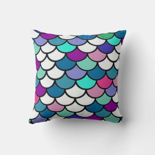 "マーメイド" クッション (裏面)