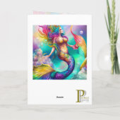 マーメイド グラフィック アーツ カード (裏面)