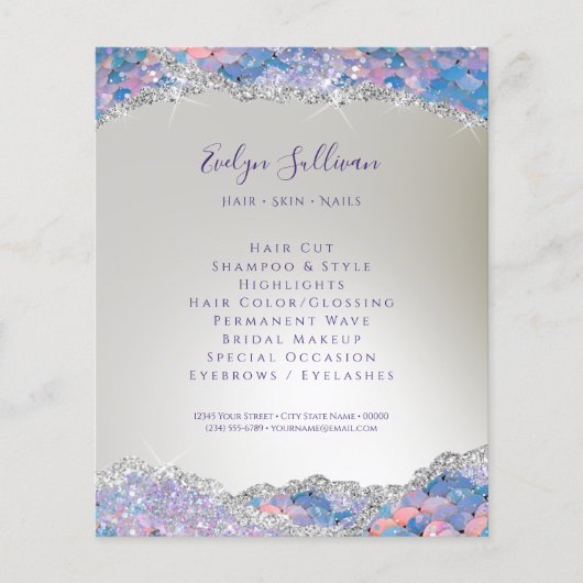 マーメイド・シークイン・フライヤー チラシ (正面)