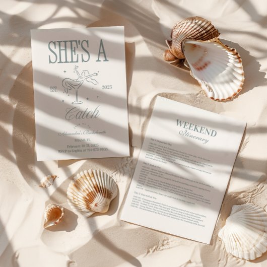 マーメイド シーズ・ア・キャッチ セレブレーション 招待状