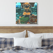 マーメイド・ダシュント キャンバスプリント (インサイチュ (寝室))