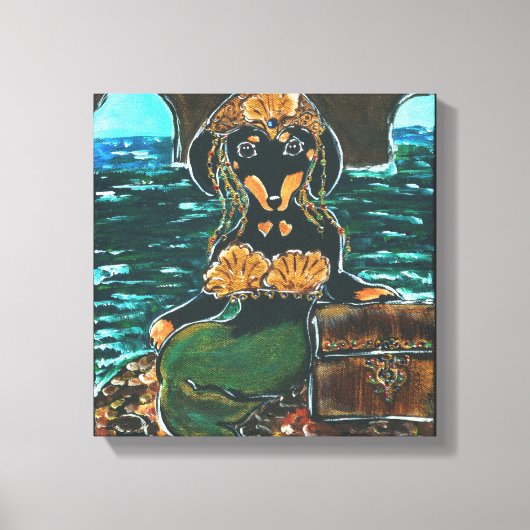 マーメイド・ダシュント キャンバスプリント (正面)