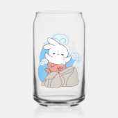 マーメイド・バニー・アドベンチャーズ夏のおもしろい ガラス缶 (裏面)