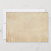 マーメイド&ピレート誕生日ブラザー&シスターパーティー 招待状 (裏面)