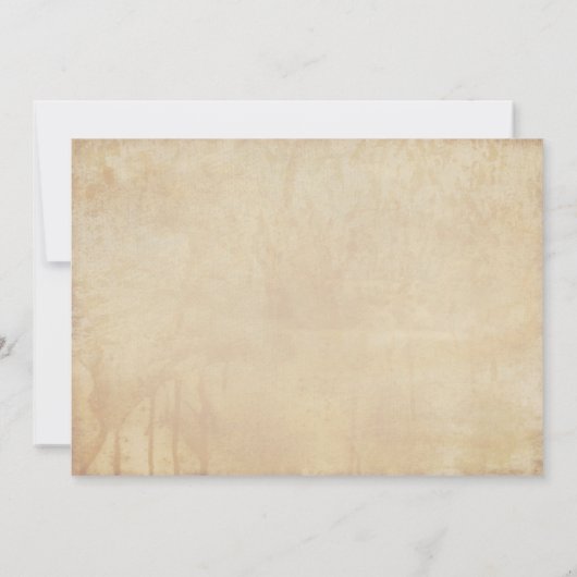 マーメイド&ピレート誕生日ブラザー&シスターパーティー 招待状 (裏面)