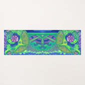 マーメイド&フィッシュ、水中ファンタジー、アー航海のト ヨガマット (裏面(横))