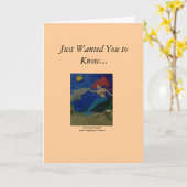 マーメイド・フレンズ カード (黄色い花)