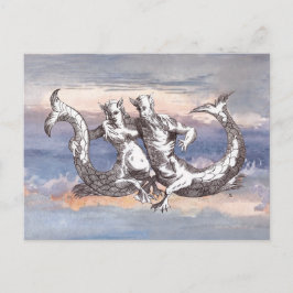 マーメイド&マーマンイン海空 ポストカード
