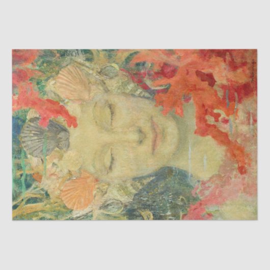 マーメイド/マーメイドヴィンテージアンティーク 薄葉紙 (正面)