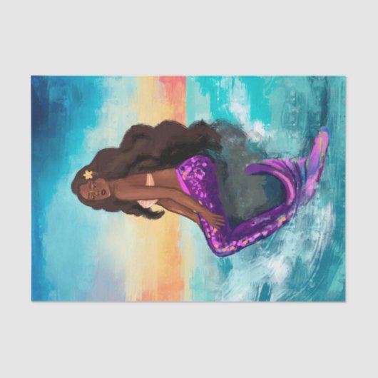 マーメイド/マーメイドヴィンテージアンティーク 薄葉紙 (正面)