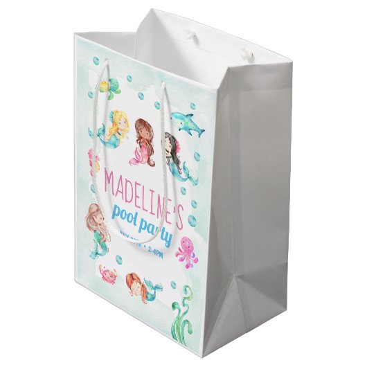 マーメイド ミディアムペーパーバッグ (裏面アングル)