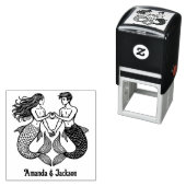 マーメイド・メルマンスウィートアーツハートのサイン名 セルフインキングスタンプ (インサイチュ)