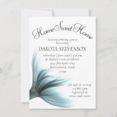 マーメイド ラックス | シーフォーム ミントグリーン ホーム スイート ホーム 招待状 (正面)