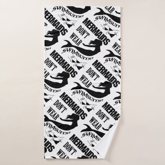 マーメイド – 人魚は水着を衣服しない バスタオル (バスタオル)