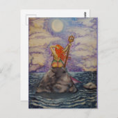 マーメイド：右の最後の星 ポストカード (正面/裏面)