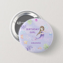 マーメイド 誕生日 女の子 缶バッジ
