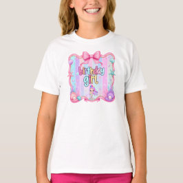 マーメイド 誕生日 女の子 Tシャツ