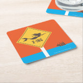 マーメイドXリング スクエアペーパーコースター (アングル)