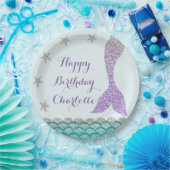 マーメカスタムド紙プレート9" ・海の下 ペーパープレート (パーティー)