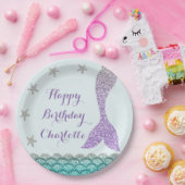 マーメカスタムド紙プレート9" ・海の下 ペーパープレート (パーティー)