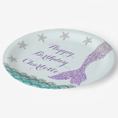 マーメカスタムド紙プレート9" ・海の下 ペーパープレート (アングル)