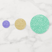 マーメカラフルドはかりで測デザインテーブル紙吹雪 コンフェッティ (裏面)