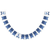 マーメカラフルーはかりで測ド小さな女の子第6誕生日 バンティングフラッグ (全)