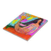 マーメサイケデリックド抽象芸術絵画ズ タイル (側面)