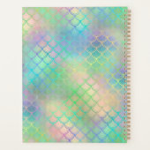 マーメパーソナライズされたードレはかりで測インボーきらめく2024 プランナー手帳 (裏面)