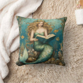 マーメビクトリアンー読ド装飾用クッション クッション (ブランケット)