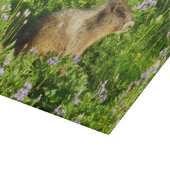 マーモットイン山レイニアワイルドフラワー カッティングボード (角)