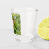 マーモットイン山レイニアワイルドフラワー ショットグラス (右)