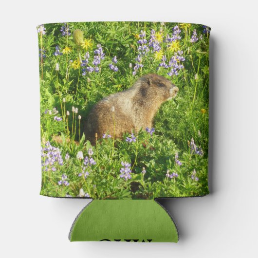 マーモットイン山レイニアワイルドフラワー 缶クーラー (裏面)