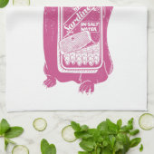 マーモットグラン食べ物ホッグのイワシ キッチンタオル (折り畳み)