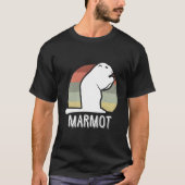 マーモット ダストレスドスタイル Tシャツ (正面)