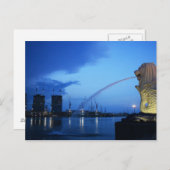 マーライオン ポストカード (正面/裏面)