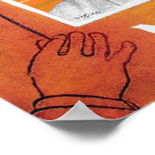 マーラープリント ポスター (角)