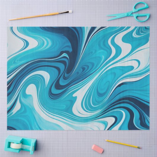 マーリカラフルー紙アートティッシュペーパー 薄葉紙 (クラフト)