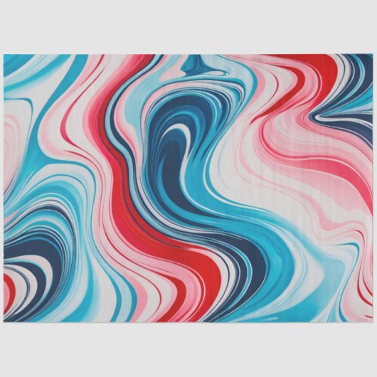 マーリカラフルー紙アートティッシュペーパー 薄葉紙 (正面)