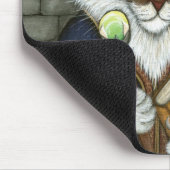 マーリンの手品師の魔法使い猫の魔法の魔術師のマウスパッド マウスパッド (コーナー)