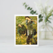 マーリンを惑わす - エドワード・バーナー・ジョーンズ ポストカード (スタンド正面)