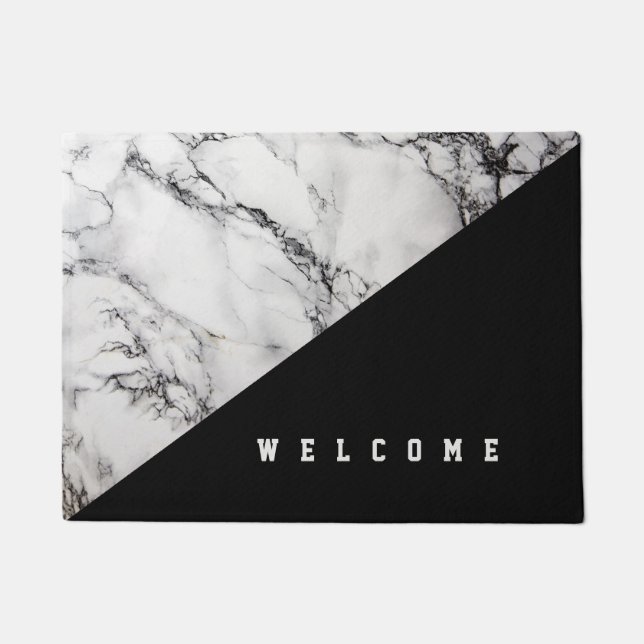 マーリング三角形 ドアマット (正面)